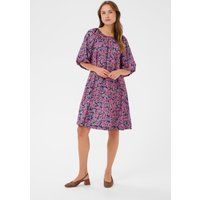 Luftiges A-Linien-Minikleid mit Blumenmuster