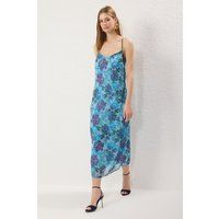 Luftiges Camisole-Kleid mit Blumenmuster