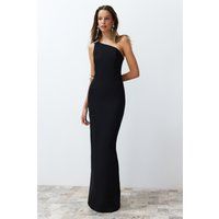 Elegante One-Shoulder-Abendrobe