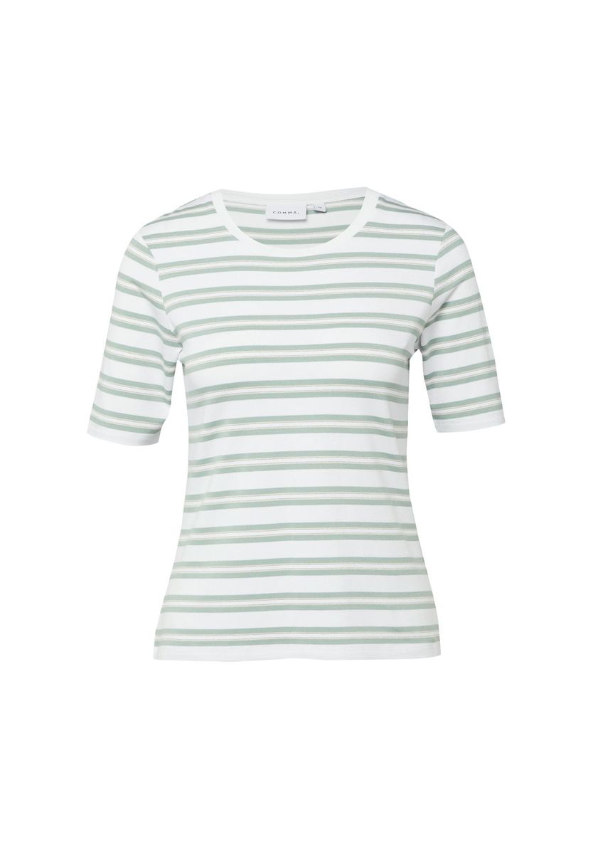 Gestreiftes Slim-Fit Jersey-Shirt