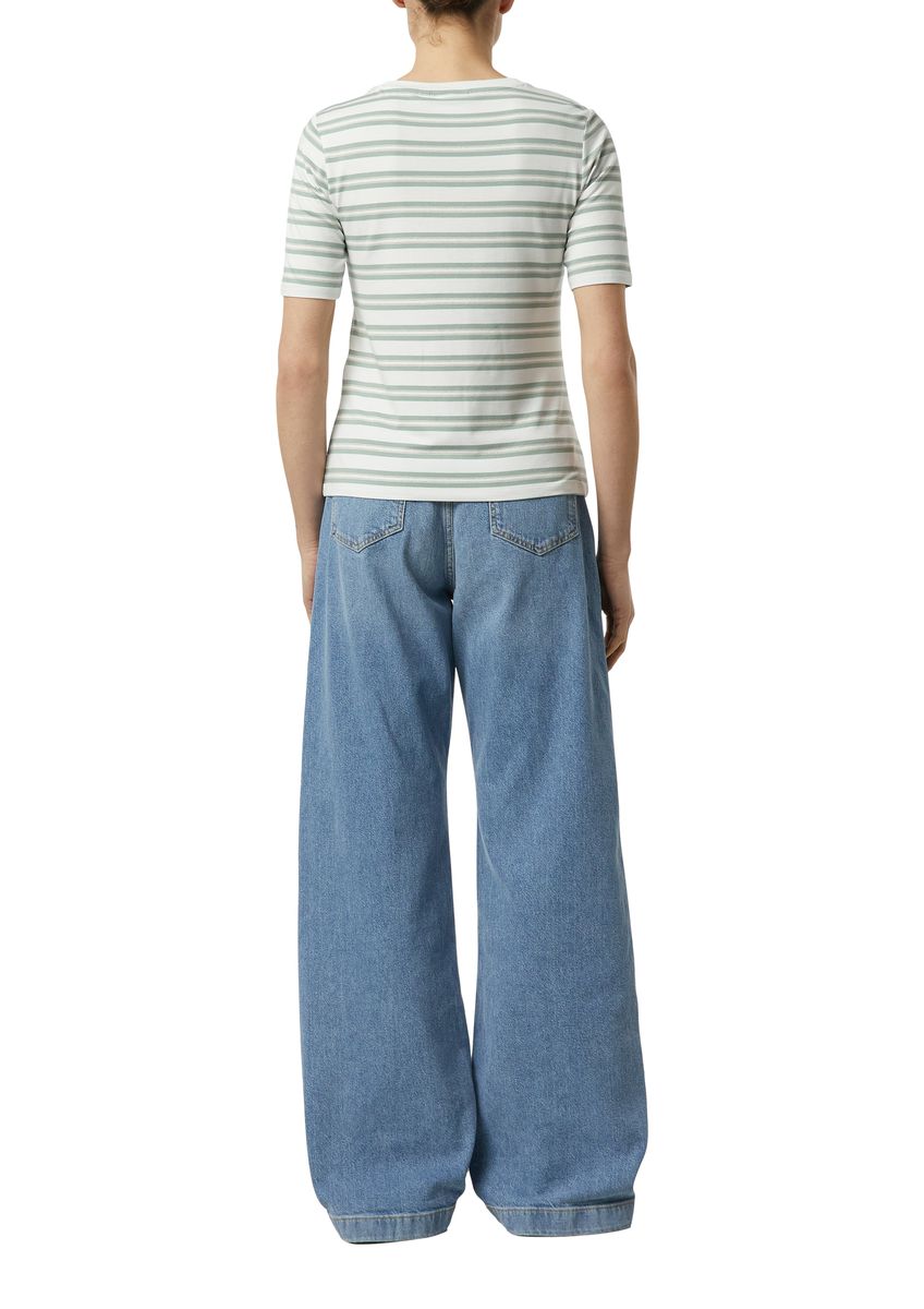 Gestreiftes Slim-Fit Jersey-Shirt