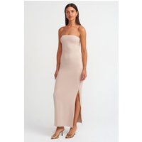 Trägerloses Bodycon-Maxikleid