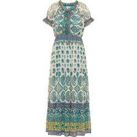 Gestuftes Bohemian-Modell mit Allover-Print