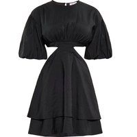 Mini-Kleid mit Aussparungen und Puffärmeln