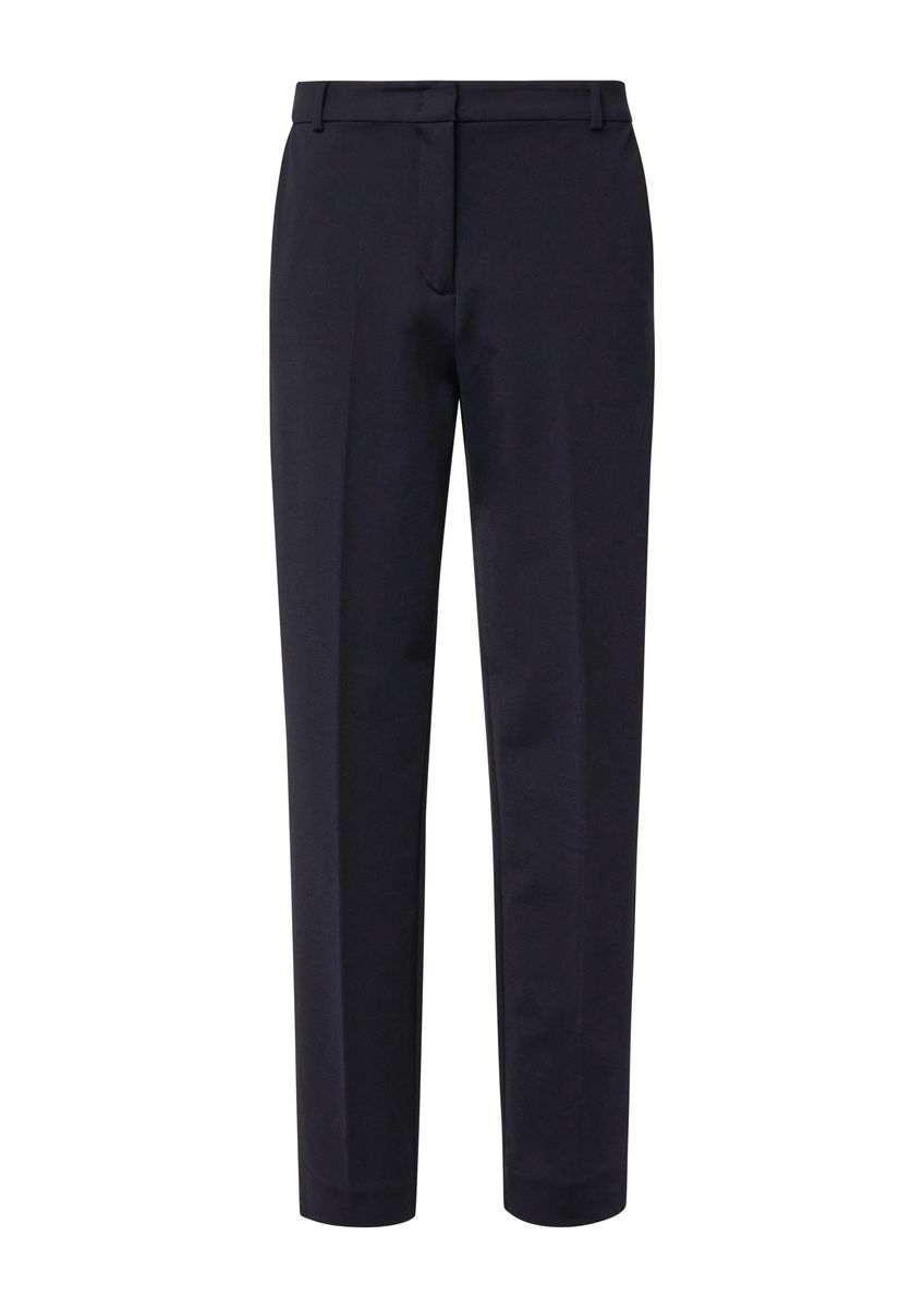 Elegante Schmal Geschnittene Zigarettenhose