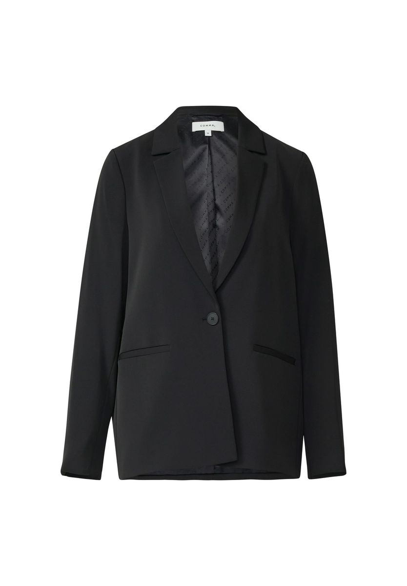 Fließender Oversize-Blazer mit Reverskragen