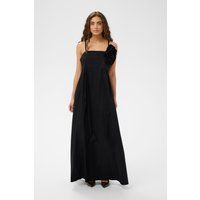 Elegantes Maxikleid mit 3D-Blume