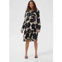 Legeres Hemdblusenkleid mit Blumenmuster