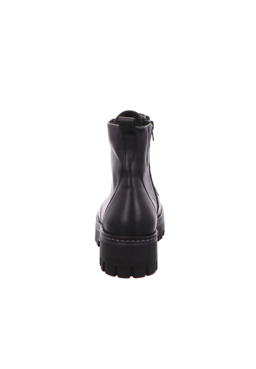 Rustikale Leder-Schnürstiefeletten