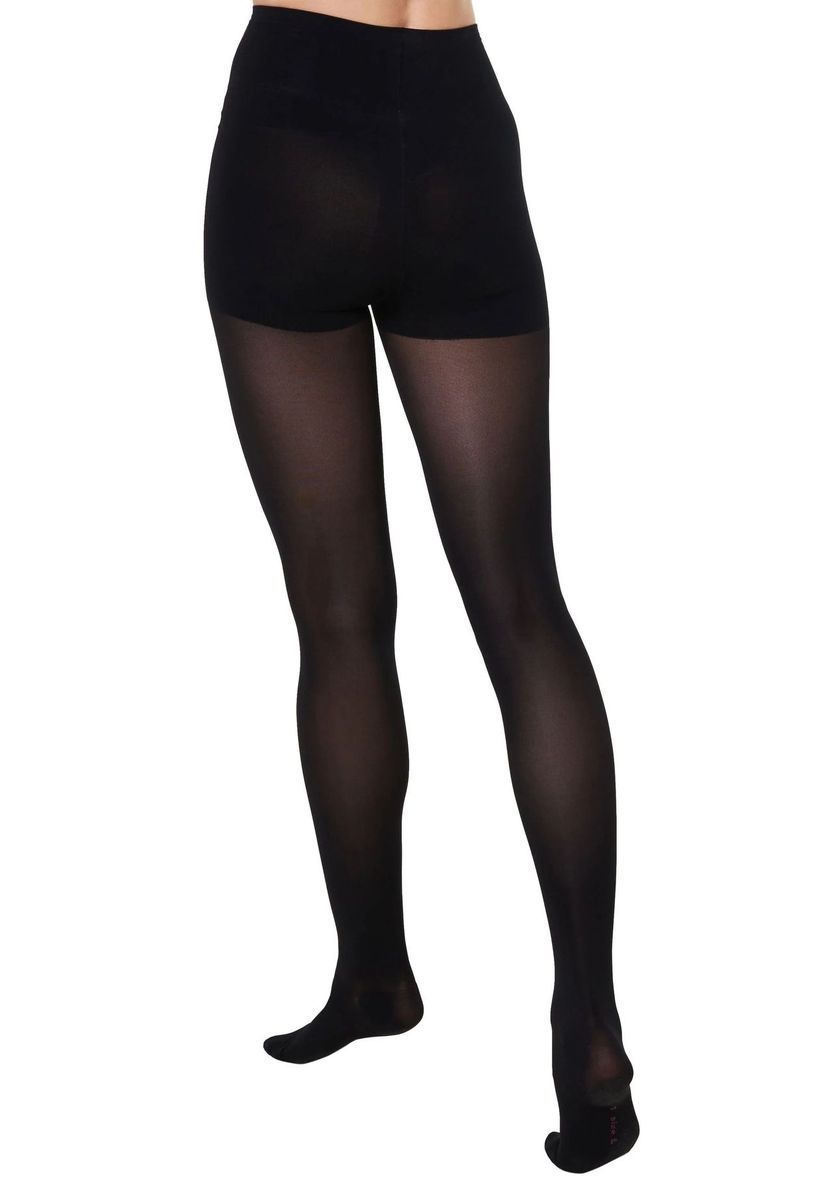 Transparente High-Waist Kompressions-Strumpfhose