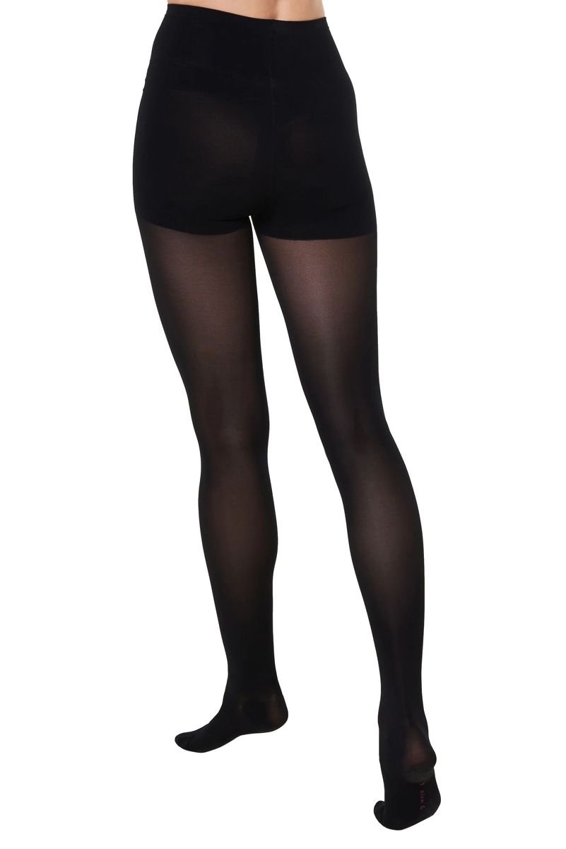 Transparente High-Waist Kompressions-Strumpfhose