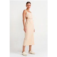 Bodycon-Midikleid mit Cut-Out-Detail