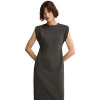 Minimalistisches ärmelloses Midikleid