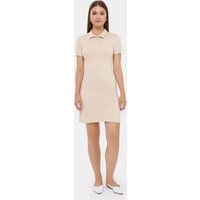 Polo-Minikleid mit Knopfdetails