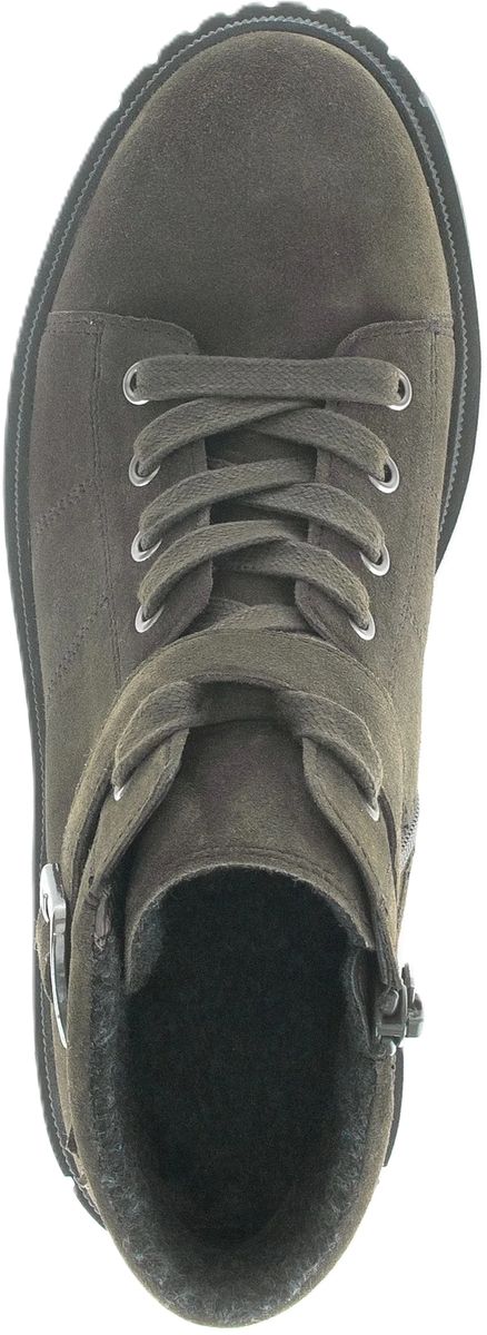 Robuste Plateau-Stiefeletten mit Schnalle