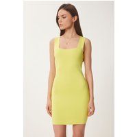 Bodycon-Minikleid aus Rippstrick
