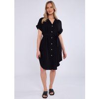 Oversized Utility-Hemdkleid