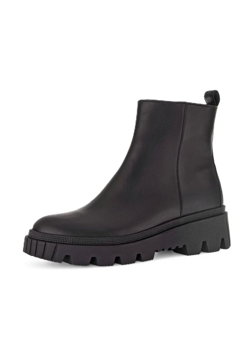 Stiefeletten mit klobiger Profilsohle