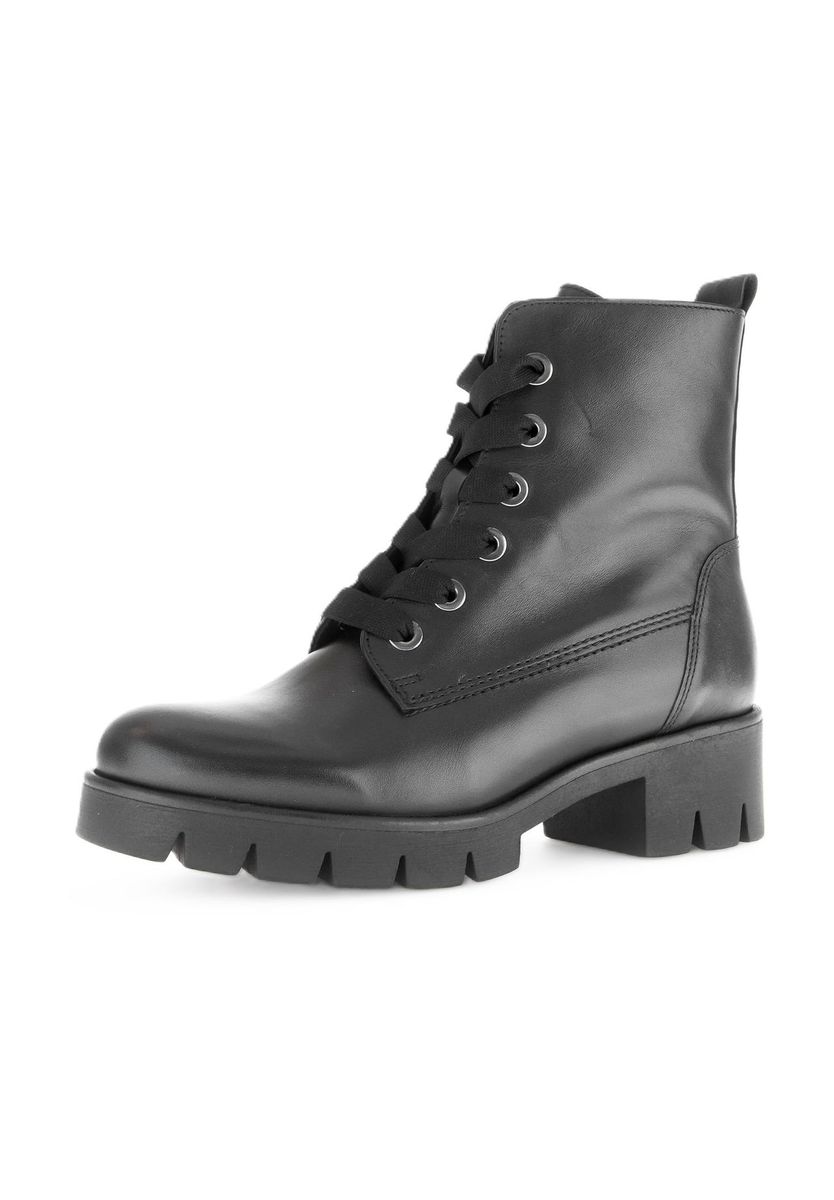 Robuste Schnür-Biker-Boots