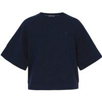 Lockeres Kurzarm-Sweatshirt mit Raglanärmeln