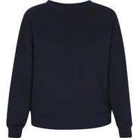 Strukturiertes Sweatshirt mit Rundhalsausschnitt