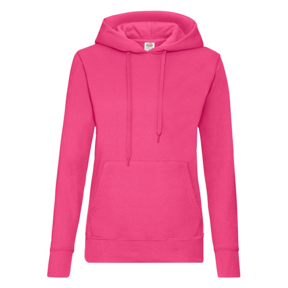 Klassischer Kapuzenpullover aus Baumwollmischung