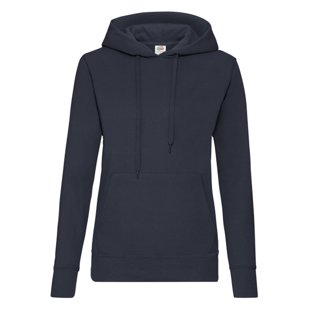 Klassischer Kapuzenpullover mit Tasche