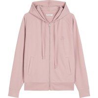 Kapuzen-Sweatjacke aus schwerem Jersey