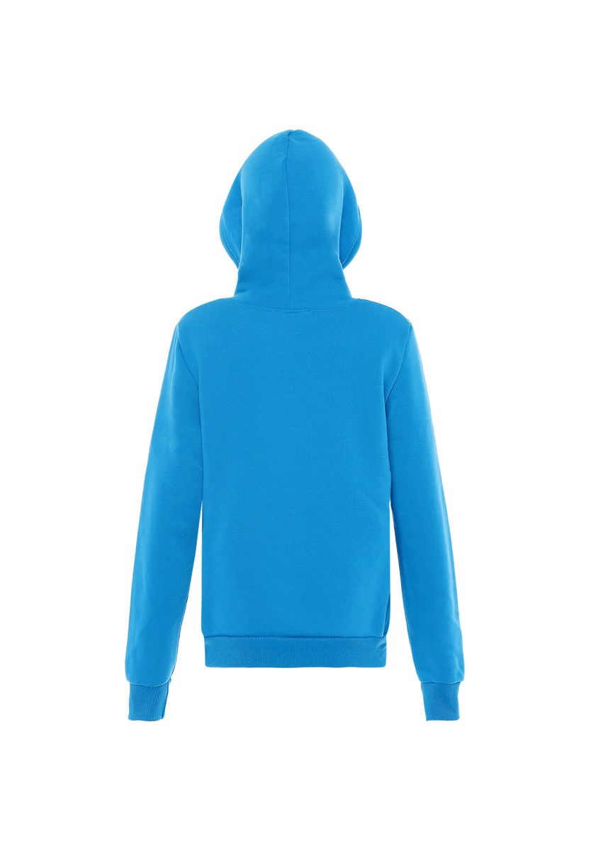 Klassischer Kapuzenpullover mit Kordelzug