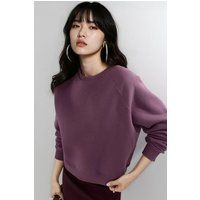 Sweatshirt mit entspannten Raglanärmeln