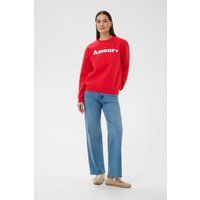 Locker geschnittenes Amour Grafik-Sweatshirt