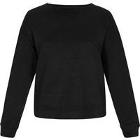 Sweatshirt mit geprägtem geometrischem Muster