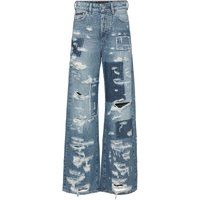 Stark Distressed-Skater mit Nieten
