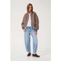 Lockere Mid-Rise Jeans mit Tapered-Schnitt
