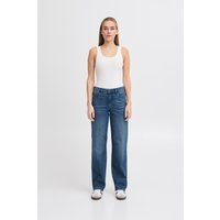 Locker geschnittene Jeans im Straight-Fit