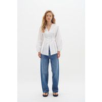 Relaxed Fit Baumwolljeans mit geradem Bein