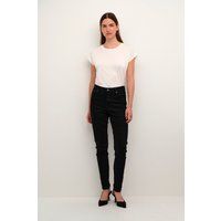 Skinny-Jeans mit hoher Taille