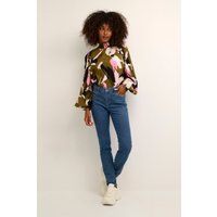 Klassische Slim-Fit-Jeans mit mittlerer Leibhöhe