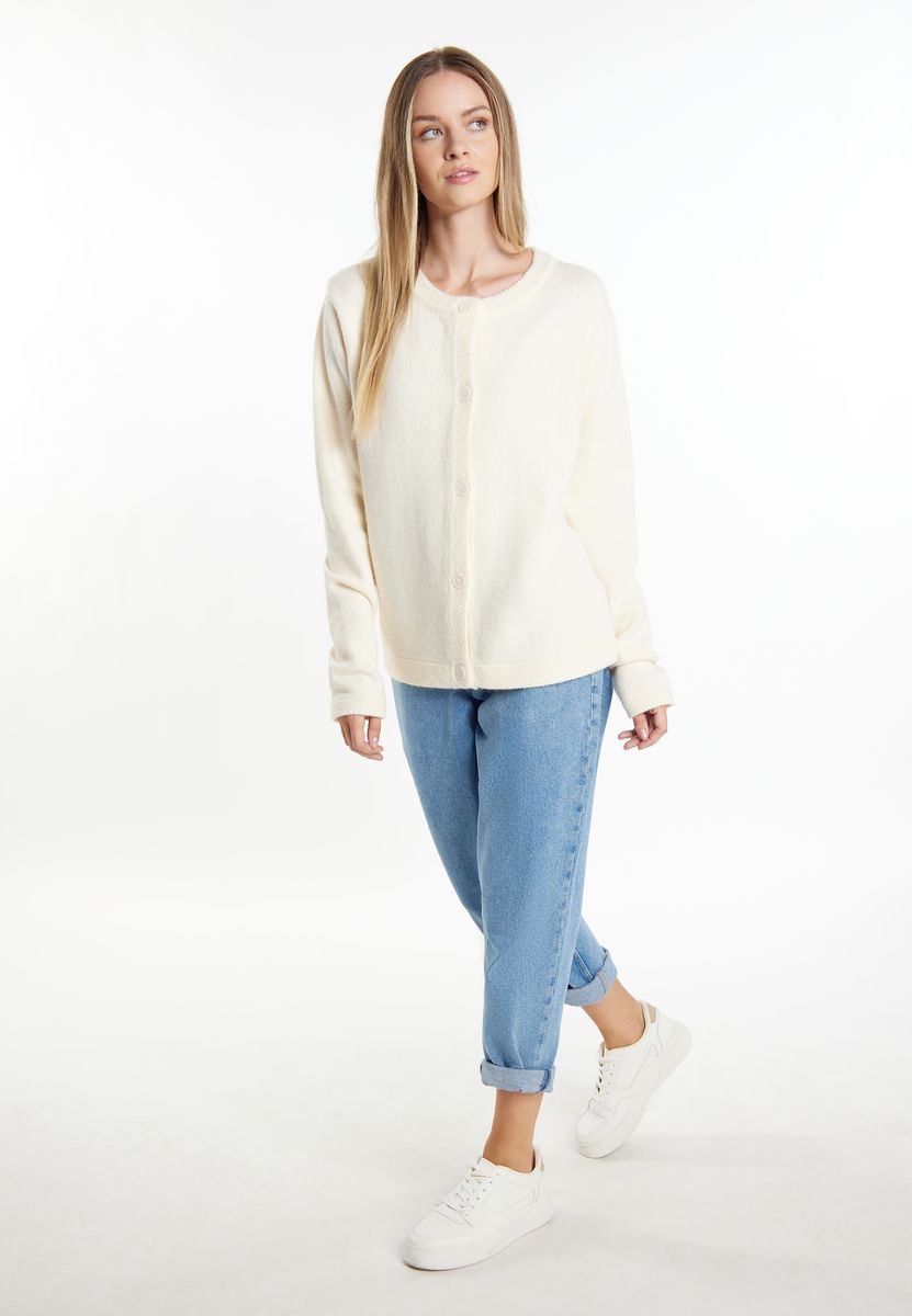 Klassischer Cardigan mit Knopfleiste