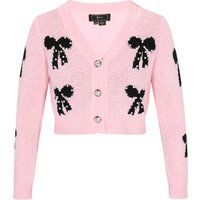 Elegantes Design mit Schleifen und Perlen