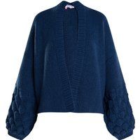 Kuschelige Strickjacke mit Noppenärmeln