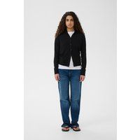 Klassischer Slim Fit Polo-Cardigan