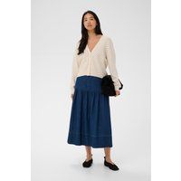 Cardigan mit V-Ausschnitt und Punkten