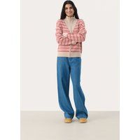 Strickjacke mit geometrischem Muster