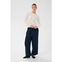Zarte Pointelle-Strickjacke