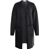 Klassischer Langer Cardigan ohne Verschluss