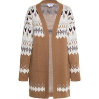 Strickjacke mit Norwegermuster
