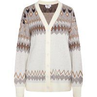 Strickjacke mit Norwegermuster