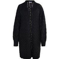 Langer Cardigan mit Mustermix