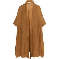 Oversize Strickponcho mit offener Front
